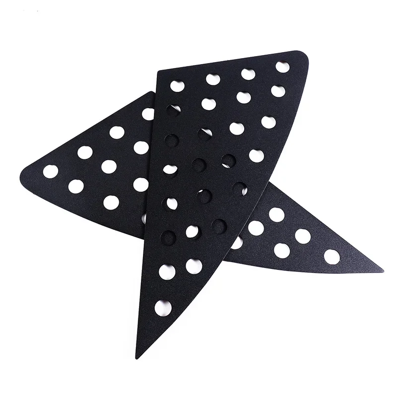 

Aluminum alloy black For Hyundai KONA 2017-2022 Car Rear Window Glass Protector Decorative Sticker Car Accessories