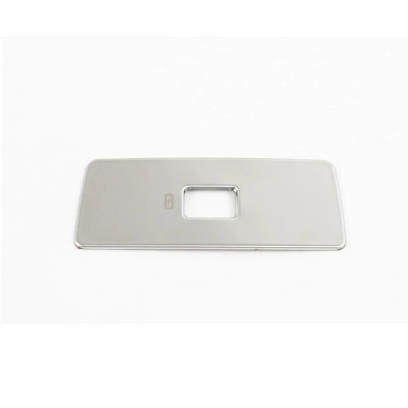 For Citroen C5X 2021 2022 2023 Interior Accessories Rear USB Covers Trim Frame Car Decoration Stainless Steel