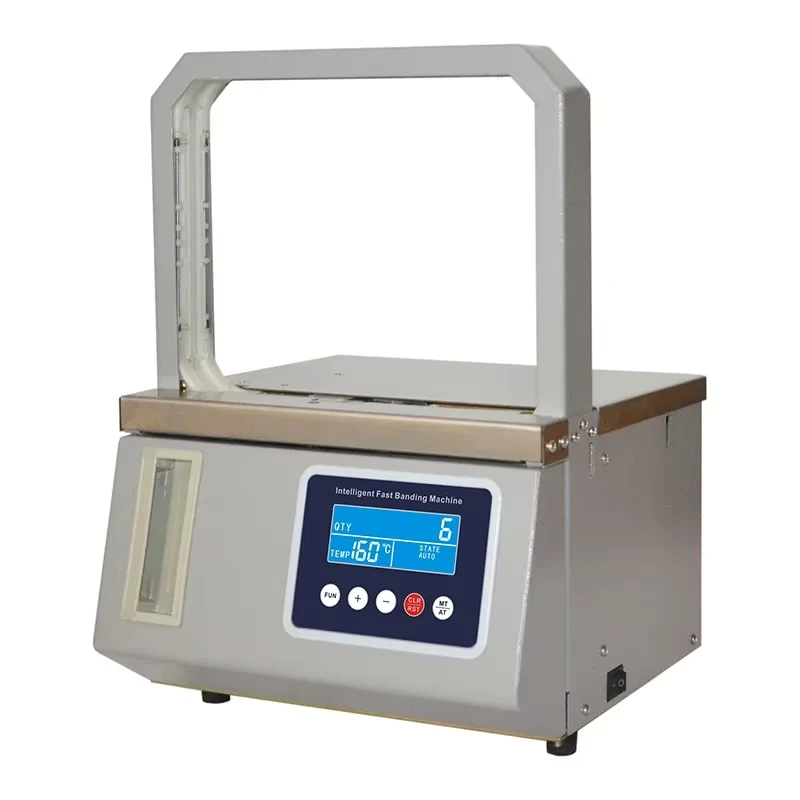 

DG-12 Intelligent Strapping Machine Small Automatic OPP Tape Bundling Machine Fully Automatic Belt Tying Machine 220V/110V