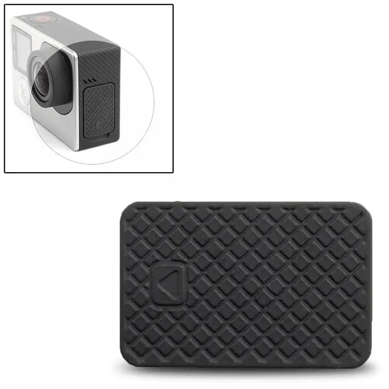 Usb Side Door Cover Replacement For Go Pro Hero 4 3+ 3 Black Silver For Camera Accessories C8v3