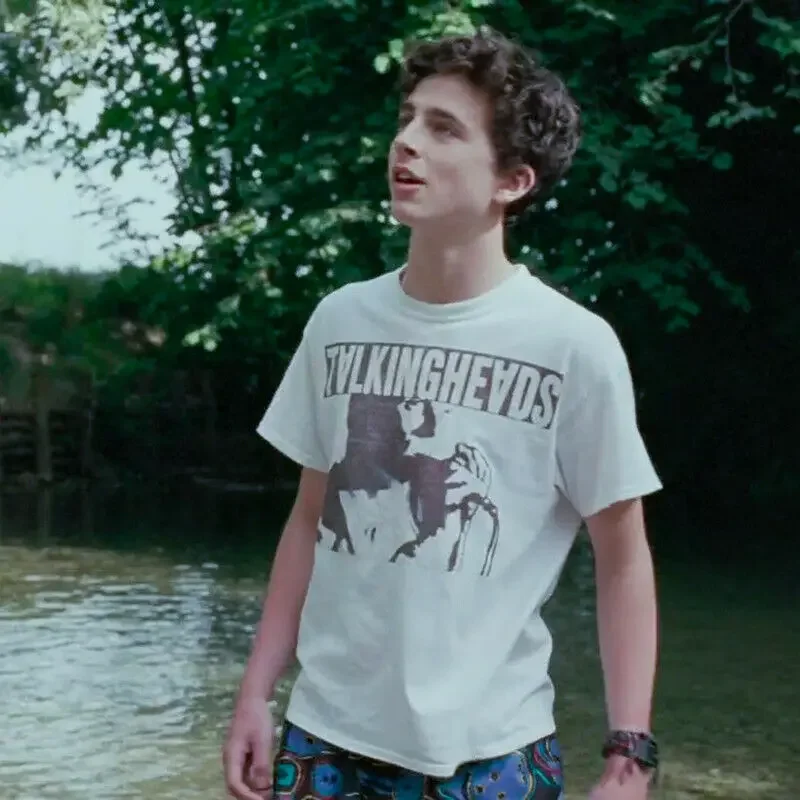 Call Me By Your Name Andre CMBYN Elio Tee Printing T-shirt Short Sleeves Tops