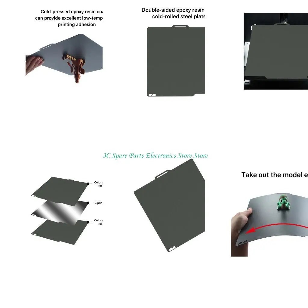 

SZ Printer Cold Plate Compatible High Low Temperature Easy Mold Removal Cold Plate Replacement For MINI P1 Printer