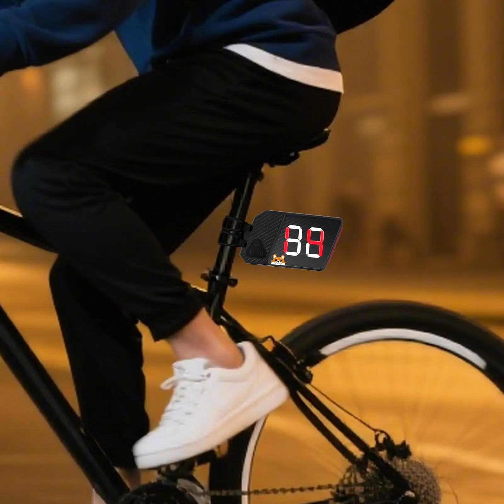

Rear Bike Light Rechargeable License Plate Bike Rear Light 3 Modes Cycling Accessories For Electric Scooter Road Mountain Night