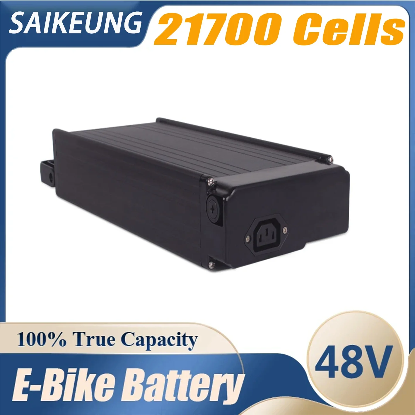 

Bafang 48v 52 36V Ebike Battery Pack 21700 Cells 20 24 30 40 50ah 100A BMS 300-3000W Powerful Rear Rack BBS02 BBSHD With Charger