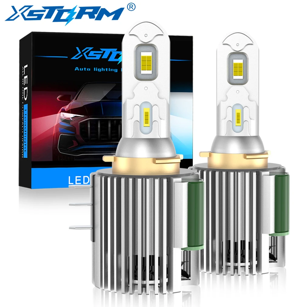 

XSTORM H15 LED Bulb Canbus CSP Car Headlight High Beam DRL Day Driving Running Light 100W 30000LM 12V Auto Lamp for VW Audi BMW