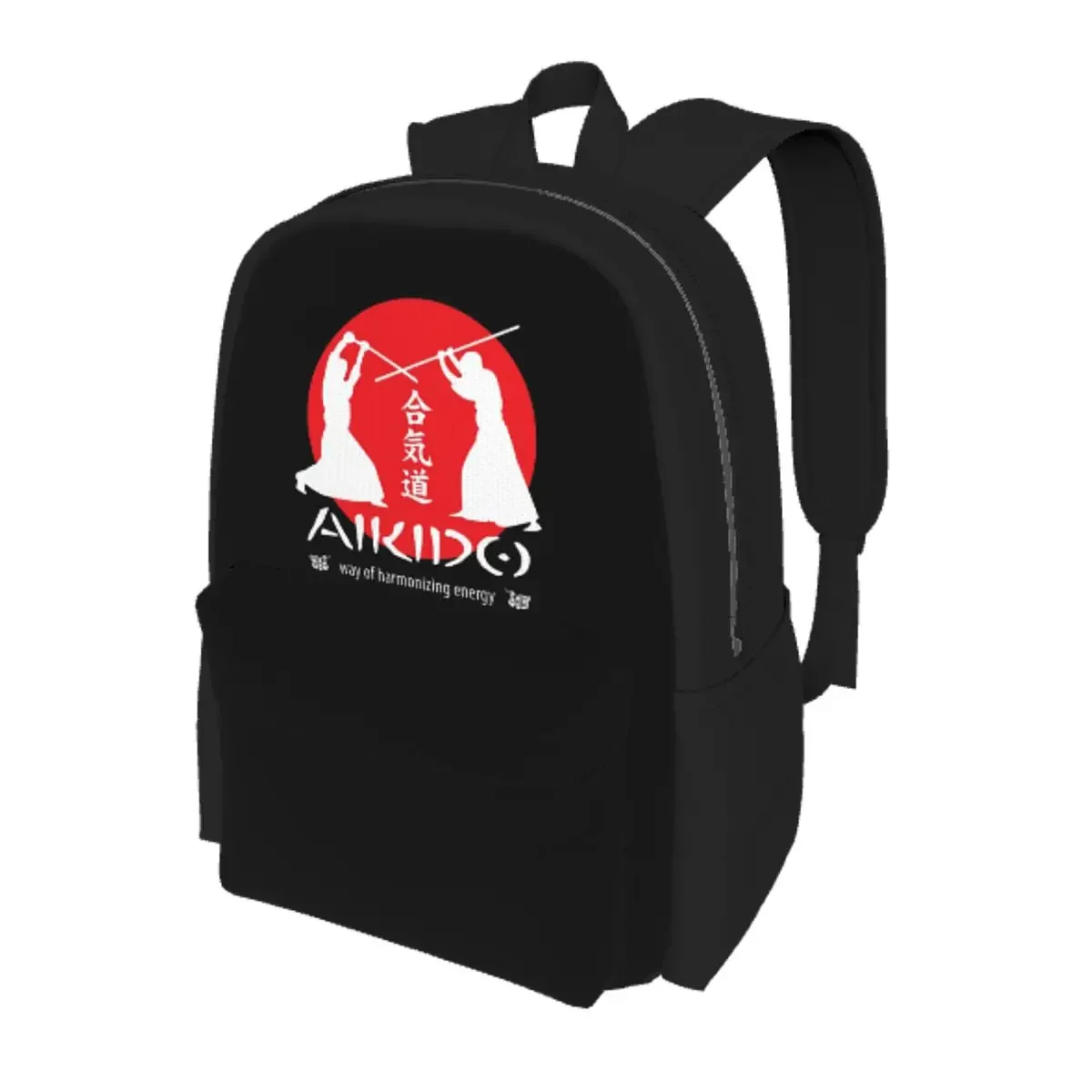 Aikido-Studenten-Rucksack, Schultasche, Wandern, Reisen, Tagesrucksack für Männer und Frauen, Büchertasche, Umhängetaschen