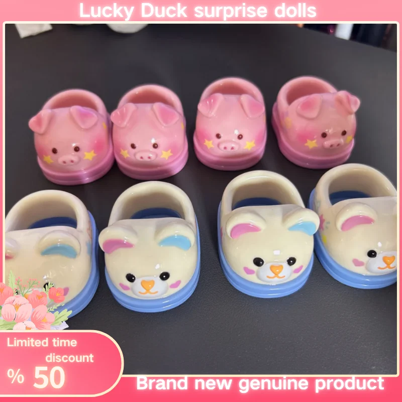 

New in stock 400% Doll Shoes Baby Three Blind Box Action Figure Toy Kawaii Dolls Mystery Box Children Birthday Girl Gift