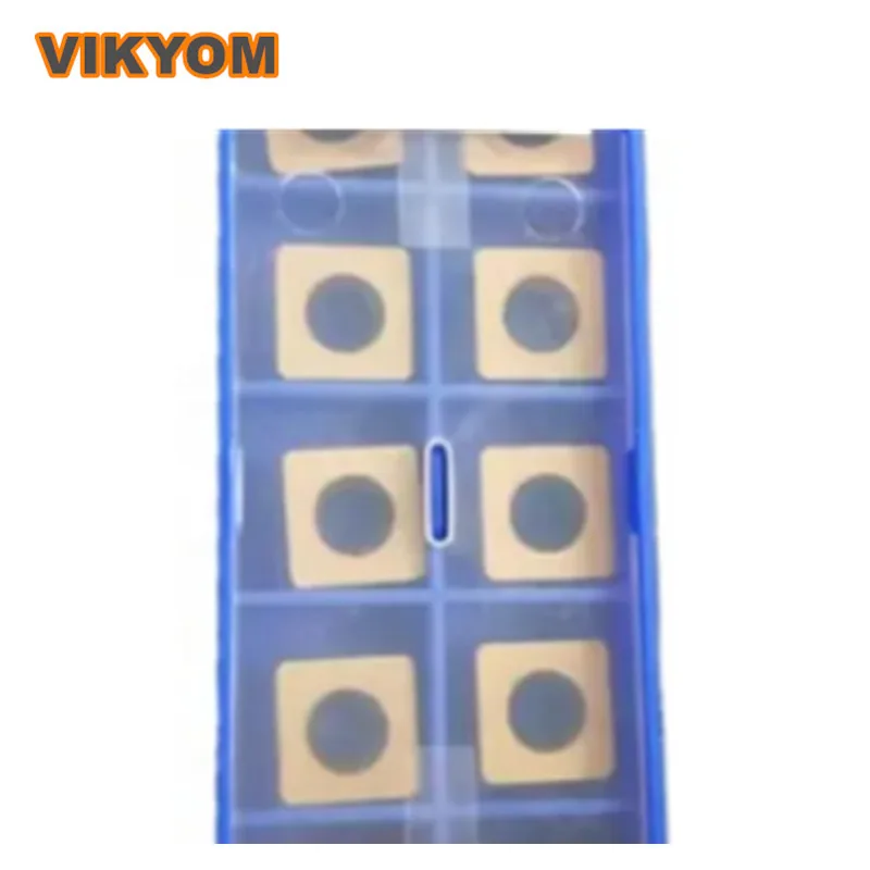 10Pcs 12.7x12.7x4.8mm With 5.3mm Hole Chamfering Machine Cutter Carbide Inserts 9.5x9.5mm CNC