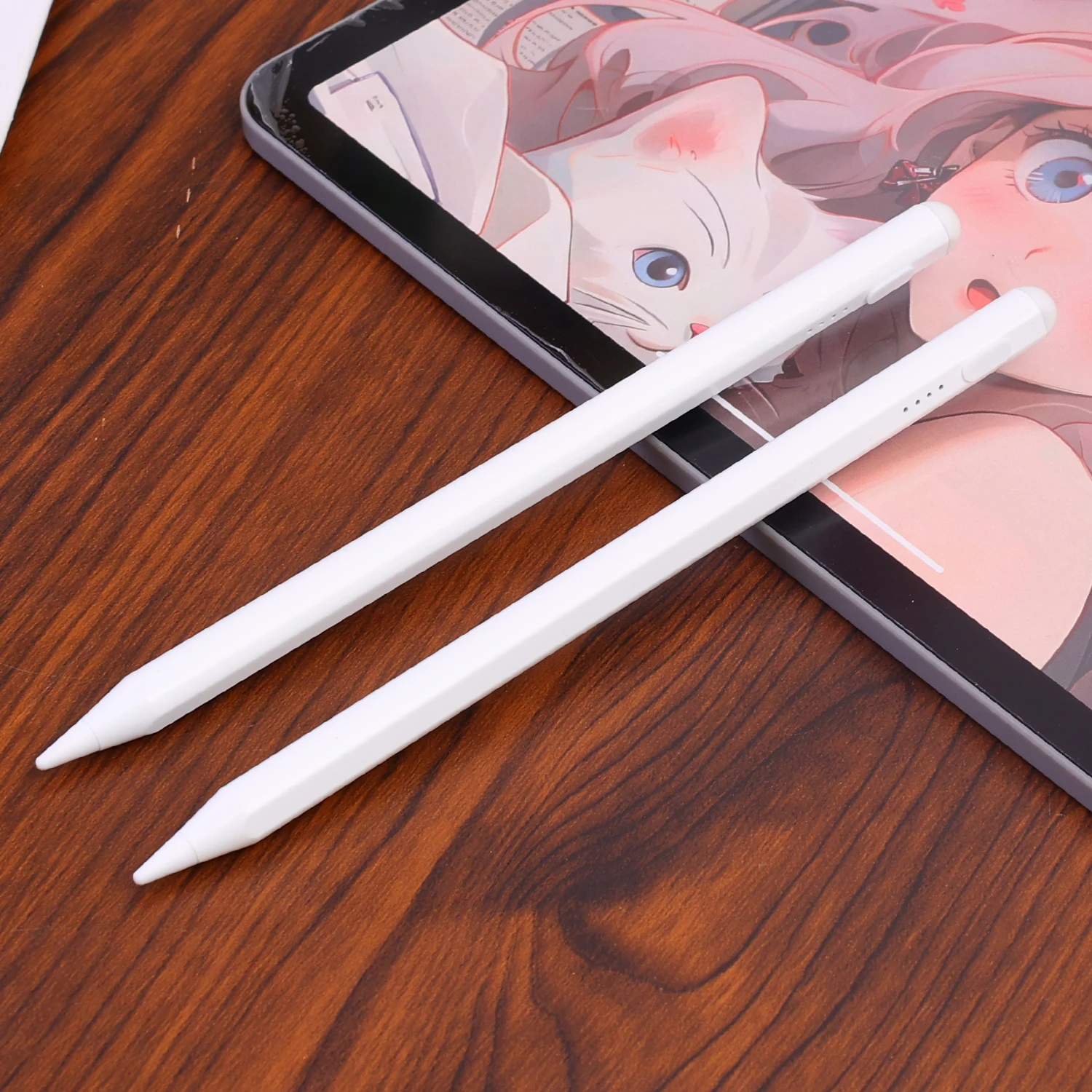 Universal Stylus Pen For iPad Samsung Xiaoxin Pad Mobile Phones Anti Slip Capacitive Screen Tablet Pencil with USB Type C Cable