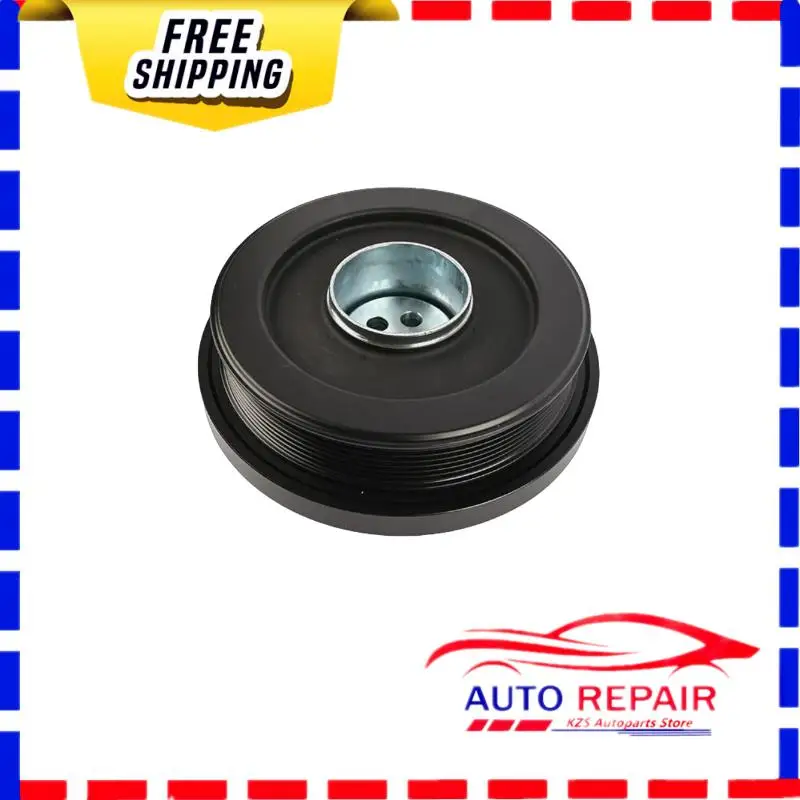 

11237800026 Engine Crankshaft Belt Pulley for BMW F10 525d 530d 535d F01 F02 730d 740d 750d X5 E70 X6 E71 xDrive 30d 35d 40d N57