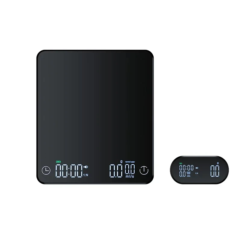 LED Wireless Display Coffee Scale Kitchen Scales 3kg/0.1g 5kg/0.1g Espresso USB Charging Coffee Scale Gram Weight Timing Scale