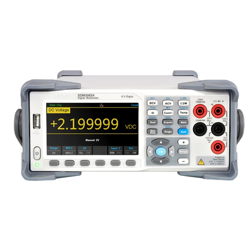 Desktop digital multimeter SDM3065X dual display five/six and a half high-precision multimeter intelligent