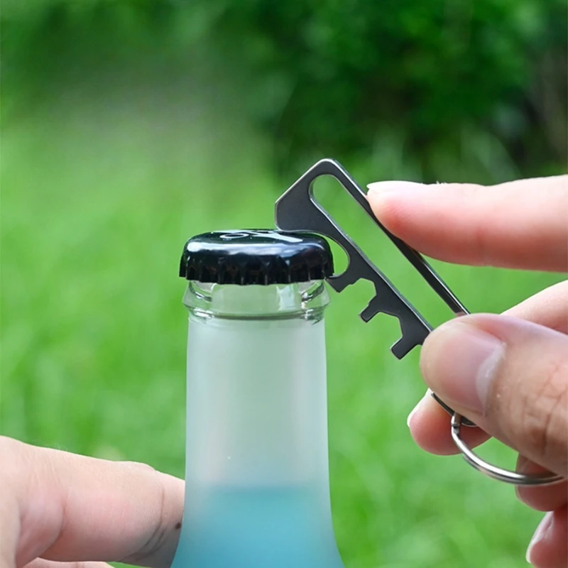 Outdoor Rattlesnake Clip Free Key Ring Mountaineering Buckle  Quick Hanging Equipment Accessories