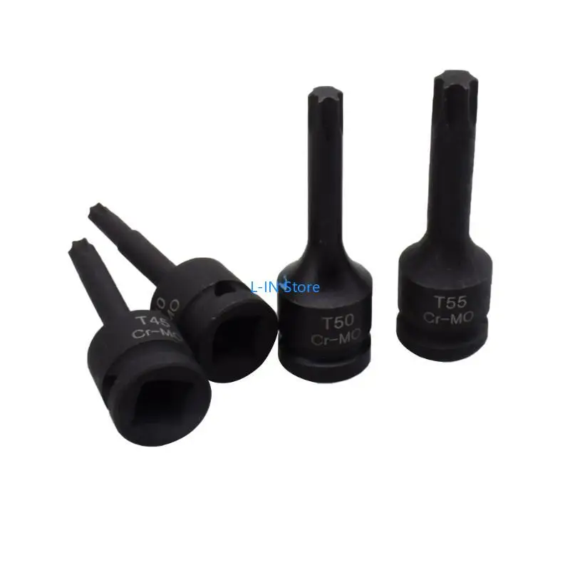 

8x Impact Socket Bit Tool RT5,RT6,RT7,RT8,RT10,RT12,RT13,RT14, Automotive Tools