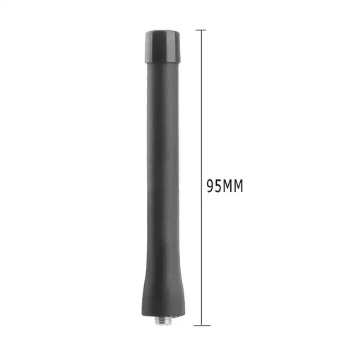Högförstärkande UHF-antenn för walkie-talkie för Motorola GP330 GP340 GP360 GP380-modeller 400-470 MHz svart färg 10 best sales Motorola-antenn - №4