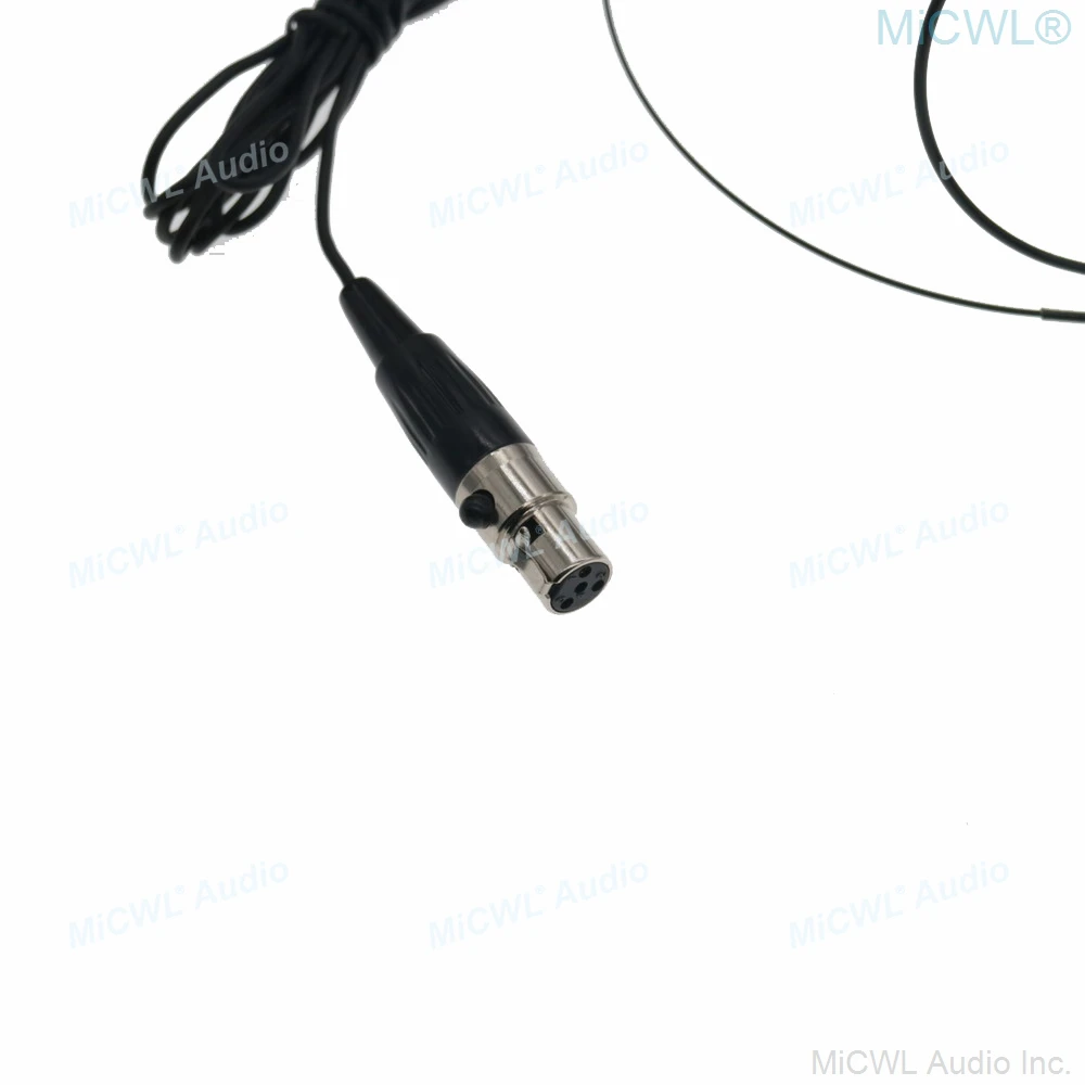 ميكروفون صغير 4Pin XLR TA4F TQG للوجه لـ Shure SLX ULX QLX BLX UTX PGX سماعات رأس لاسلكية نظام حزمة حزام Lavalier