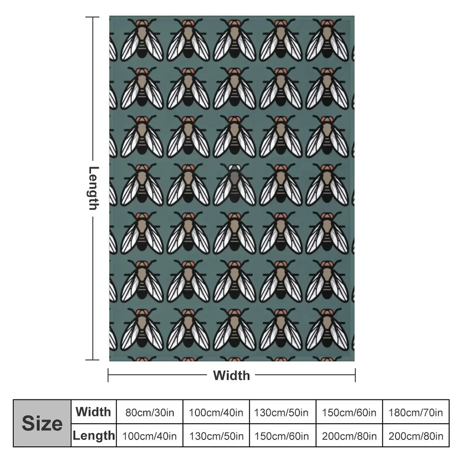 Drosophila Fruit Fly Mutant Genetics Evolution Throw Blanket couch cozy soft plush fuzzy picnic outdoor blanket