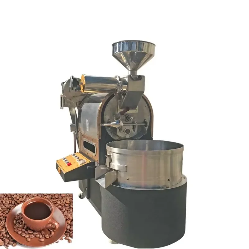 Small 2kg 3kg Electric Coffee Roasters/ Manual or Automatic Shop Commercial Coffee Roasting Machines