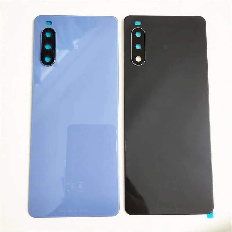 

backshell Cover Rear Door Panel Housing Case For Sony Xperia 10 III Back Cover With Camera Lens Replacement Parts