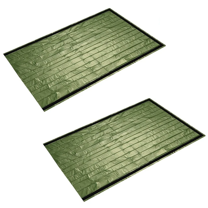 

SDDX3-2PCS Аварийный спальный мешок Легкое компактное термоодеяло