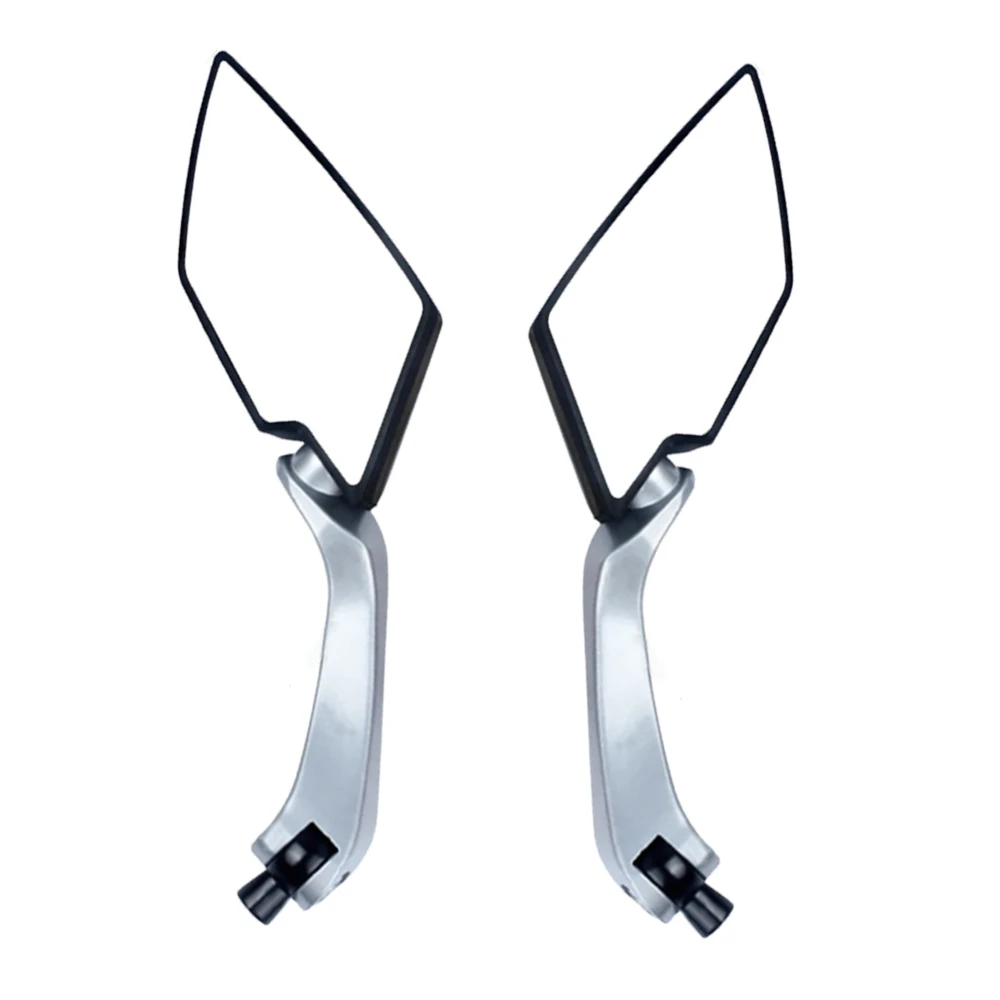 

Комплект боковых зеркал заднего вида для мотоцикла, 2 шт., черный/красный цвет для мотоцикла с резьбовыми винтами 10/8 мм