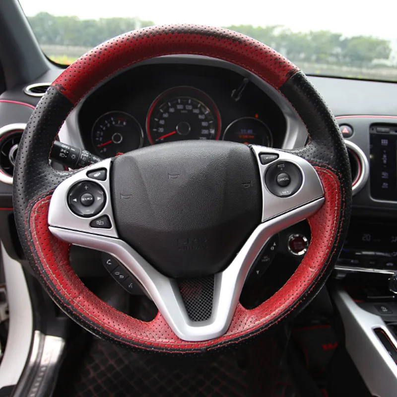 Vtear Lái Ô Tô Viền Dành Cho Xe Honda HRV HR-V 2015-2021 Trang Trí Nội Thất Miếng Dán Khung Xe Ô Tô-Tạo Kiểu Tóc phụ Kiện Phần