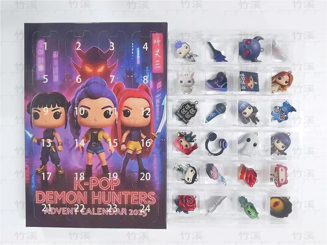 Mystery Blind Box - Kerstadventskalender met verzamelpersonages. Exclusief verrassingsspeelgoed