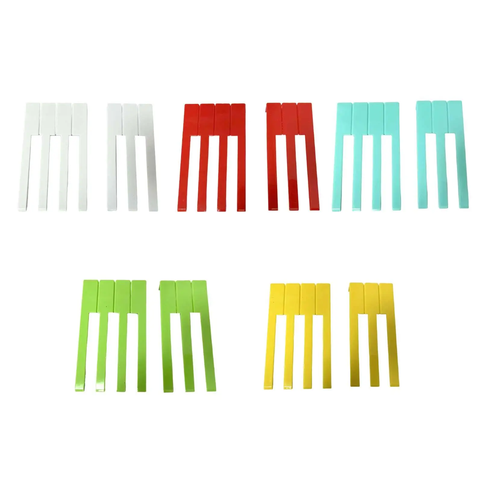 Piano Keyboard White Keytop Replacement Parts Set PVC Material Full Fronts Upgrade Kit for Home Music Repair