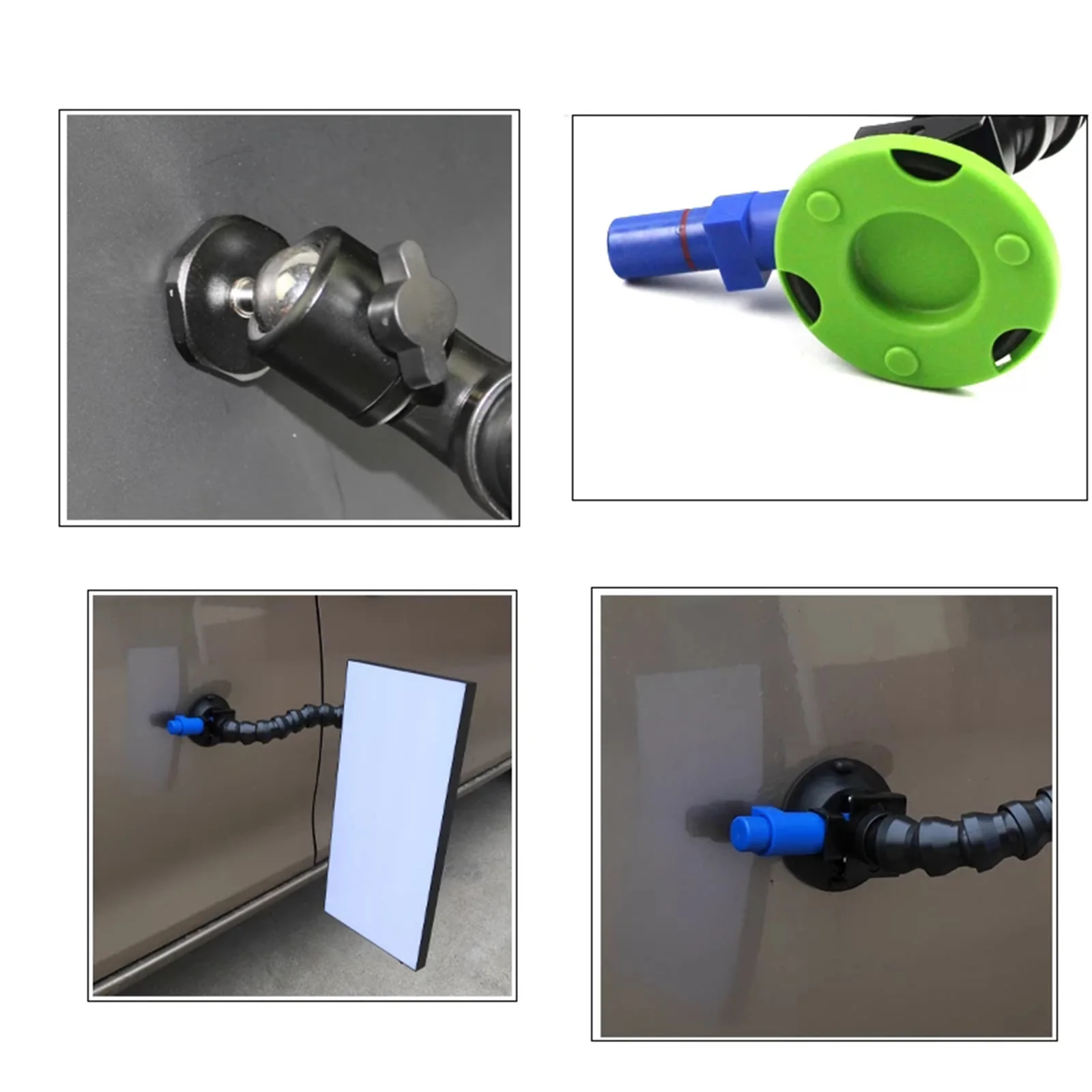 Car Dent Repair Light PDR Light With 75mm Pump Suction Cups With High Quality Light Stand 3 Pins AdjustableTwo Types