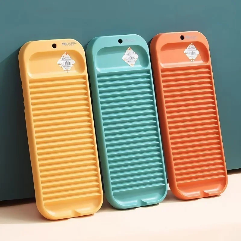 

Thiened Anti-slip Laundry Board Lazy Person's Scrubbing Board for Waing Sos Underwear Kneeling Phment Boyfriend