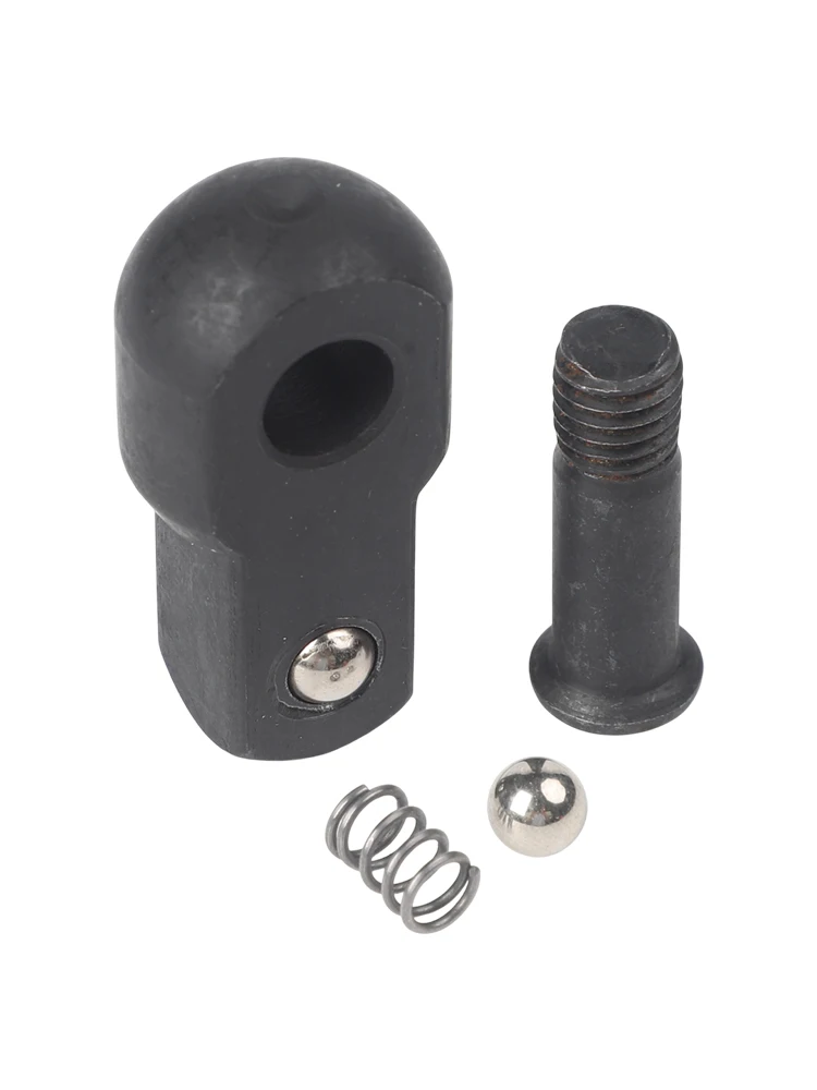 1/2 Inch Drive Socket Adapter Heavy-Duty Steel 240° Rotating Breaker Bar Head With Spring Loaded Ball For Auto Mechanics DIY