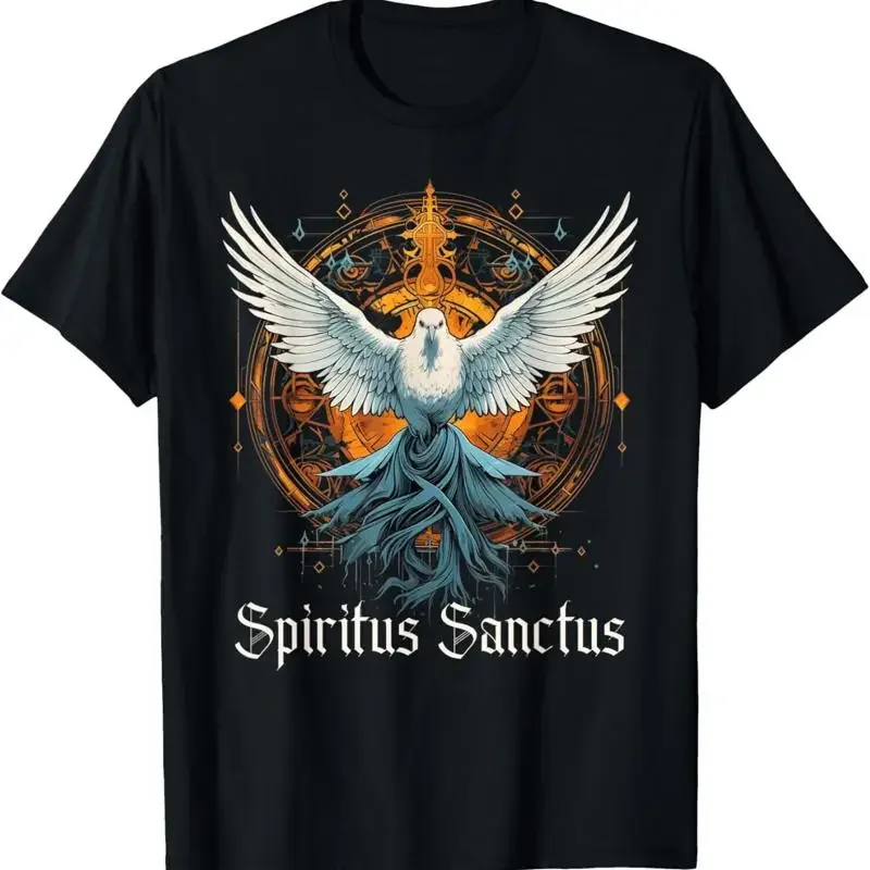 New Limited Holy Spirit Confirmation Latin Mass Catholic T Shirt