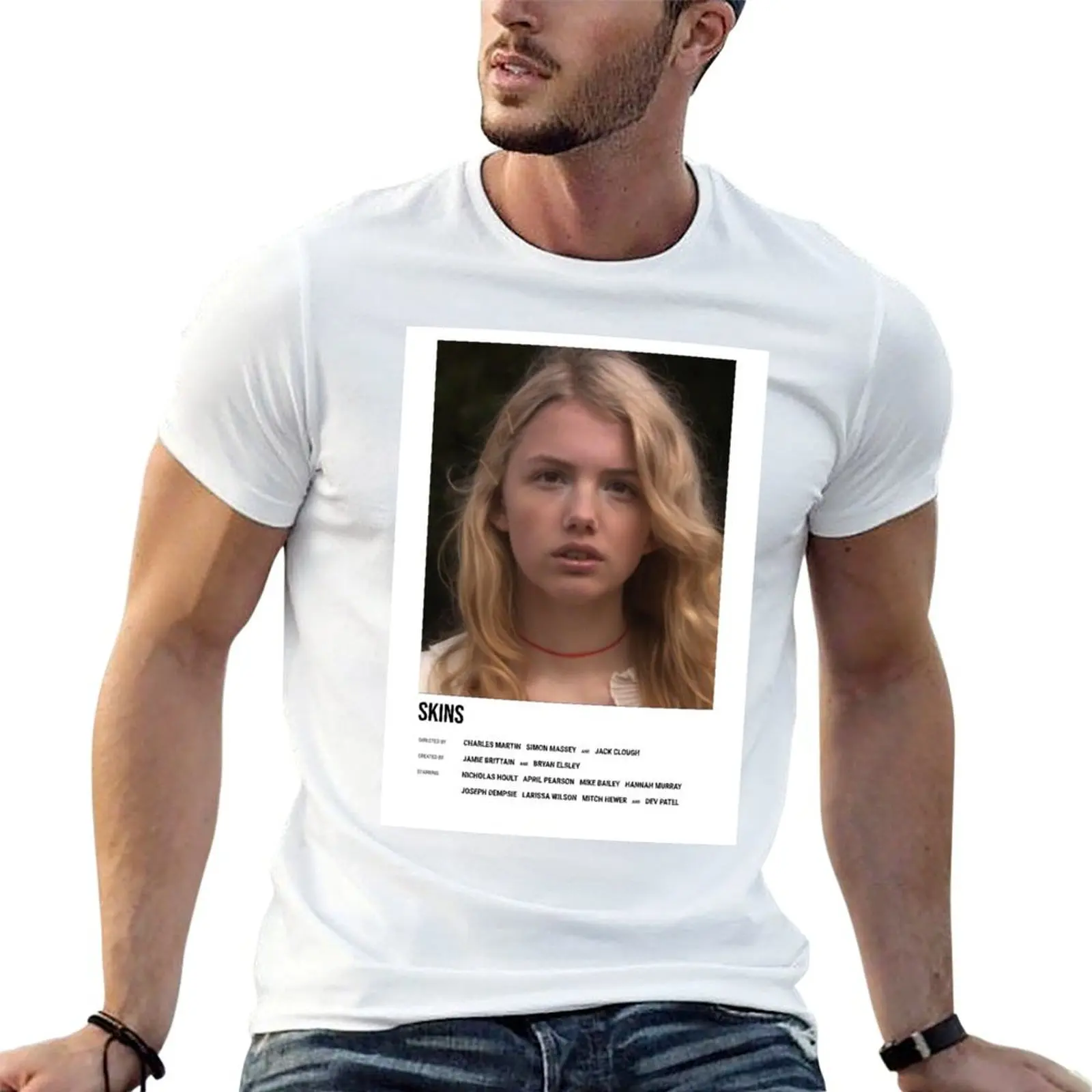 

Skins Show Cover (Cassie) T-Shirt t shirt man designer funny t shirts cotton man t shirt luxury T-shirt
