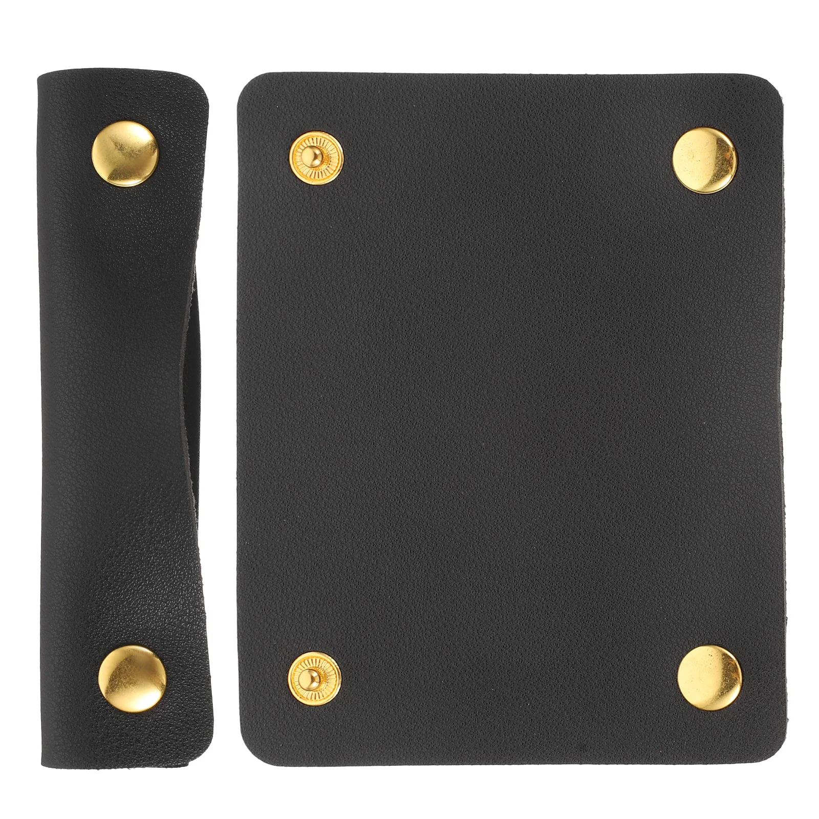 2 Pcs Anti-snap Gloves Duffle Bag Grocery Carrier Handle Covers PU Shopping Protectors Tote Duffel Protective