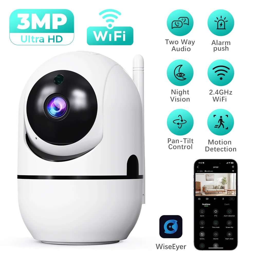 3MP 360 Degree Baby… - image