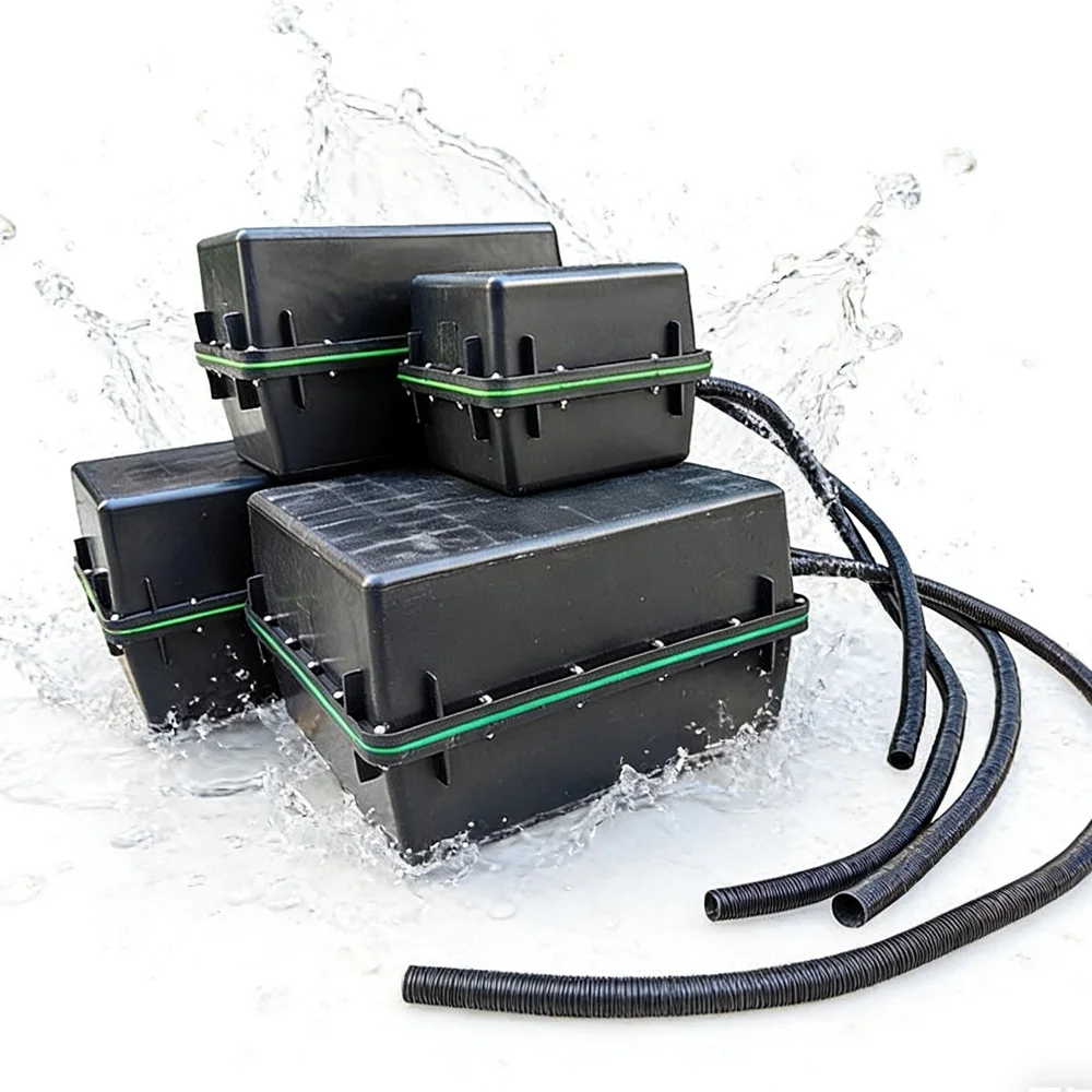 

38-250AH/12V24V Colloidal Battery IP67Waterproof Box Junction Box Insulation Box Underground Box Solar Battery Sealed Anti-theft