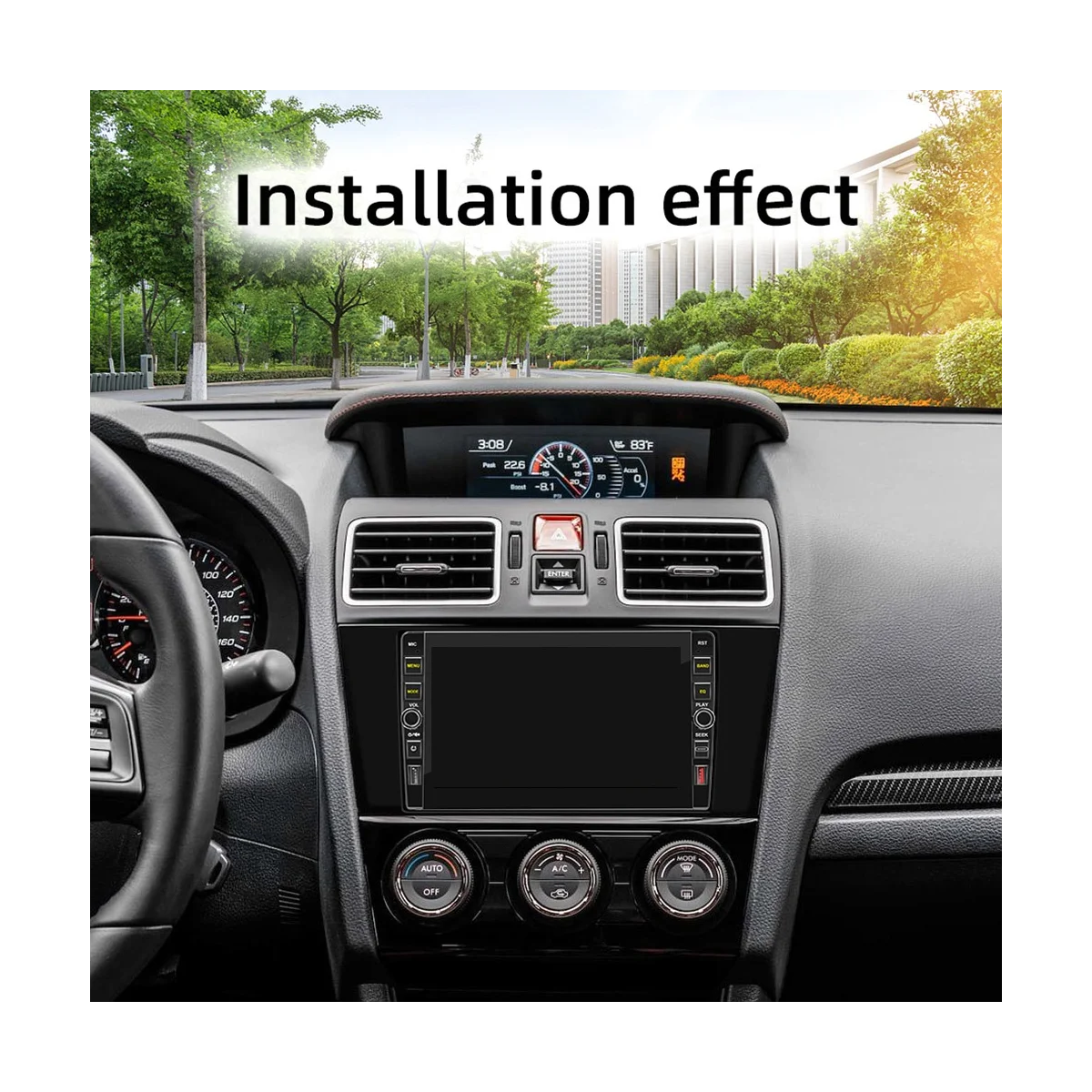 9Inch Car Touch Screen Wireless CarPlay Android Auto Car Portable Radio Bluetooth MP5 FM Receiver the Host 2+32G