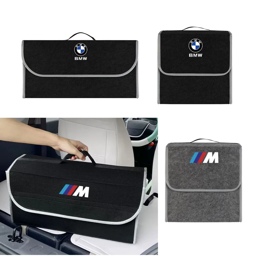 Car Trunk Storage Felt Tool Storage Bag Multi-purpose Storage Bag for BMW M Performance E46 E90 F20 E60 E39 F10 M1 M2 M3 E87 E64