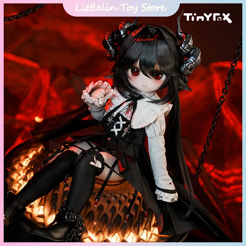 

Официальная коллекционная фигурка Tinyfox Dark God Grafa Mjd в масштабе 1/6, полный комплект, юбилейная версия, 2D-модель, подарок на день рождения для девочки