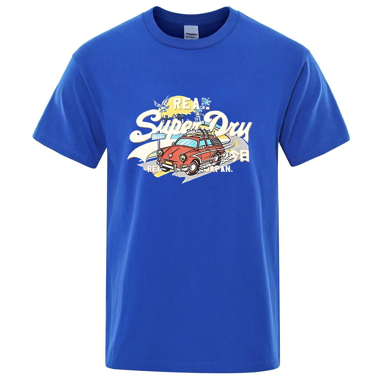 UK Superdry Ultimate DRY Retro Simple Letter Summer Men's 100% Cotton Comfortable Breathable Casual Fashion T-shirt Outdoor