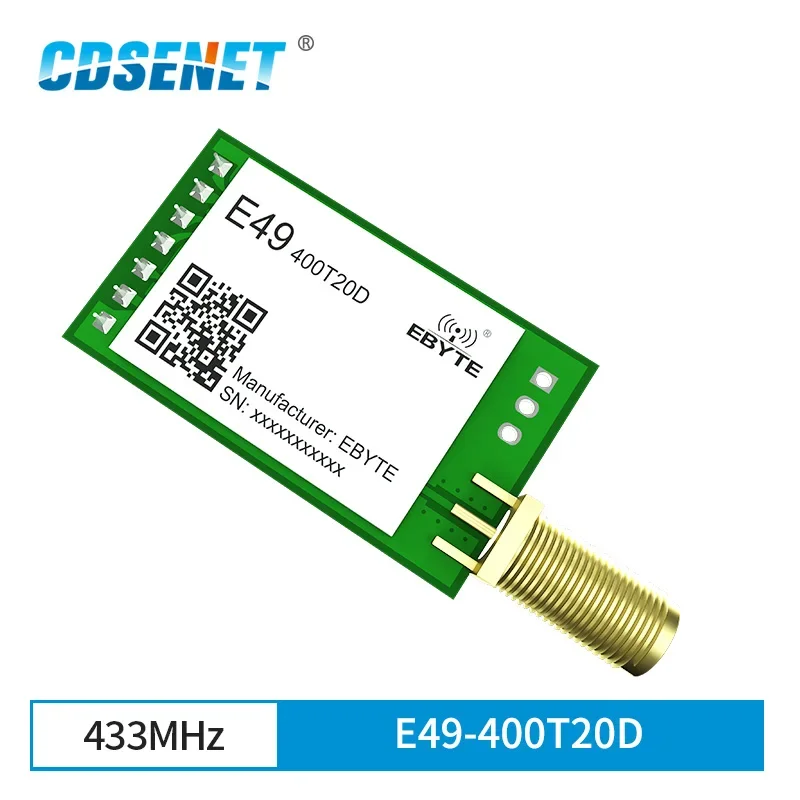 CDSENET – Module émetteur-récepteur sans fil UART série E49, 20/30dBm, Transmission de données sans fil à faible puissance