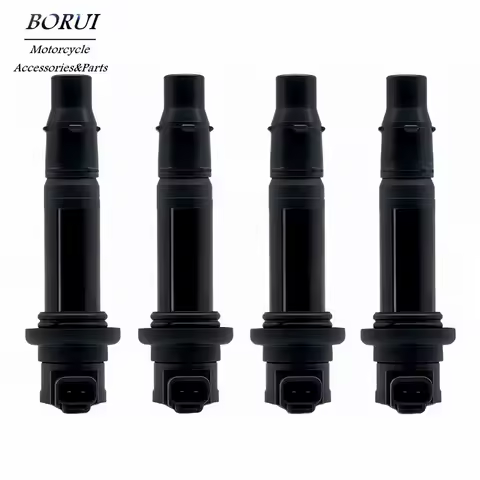 4pcs Ignition Coil for YAMAHA YZF R1 R6 R6S F6T558 2C0-82310-00-00 4C8-82310-00-00 5PW-82310-00-00
