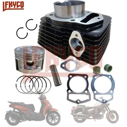 Motorcycle Accessory 70mm Engine Parts Cylinder Kit 250CC to 300CC Motor for Veloci Xeverus 300 Zongshen CBB250 CBB300 Motoblock