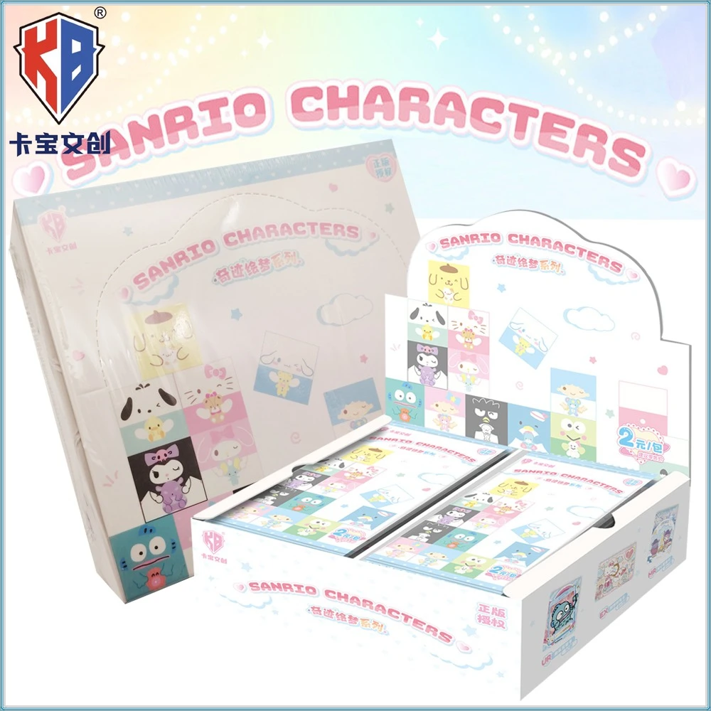 

Kabao Original Sanrio Collection Cards Fairy Tale Adventure Anime Cartoon Character Exquisite Hot Stamping Gold Cards Hobby Gift