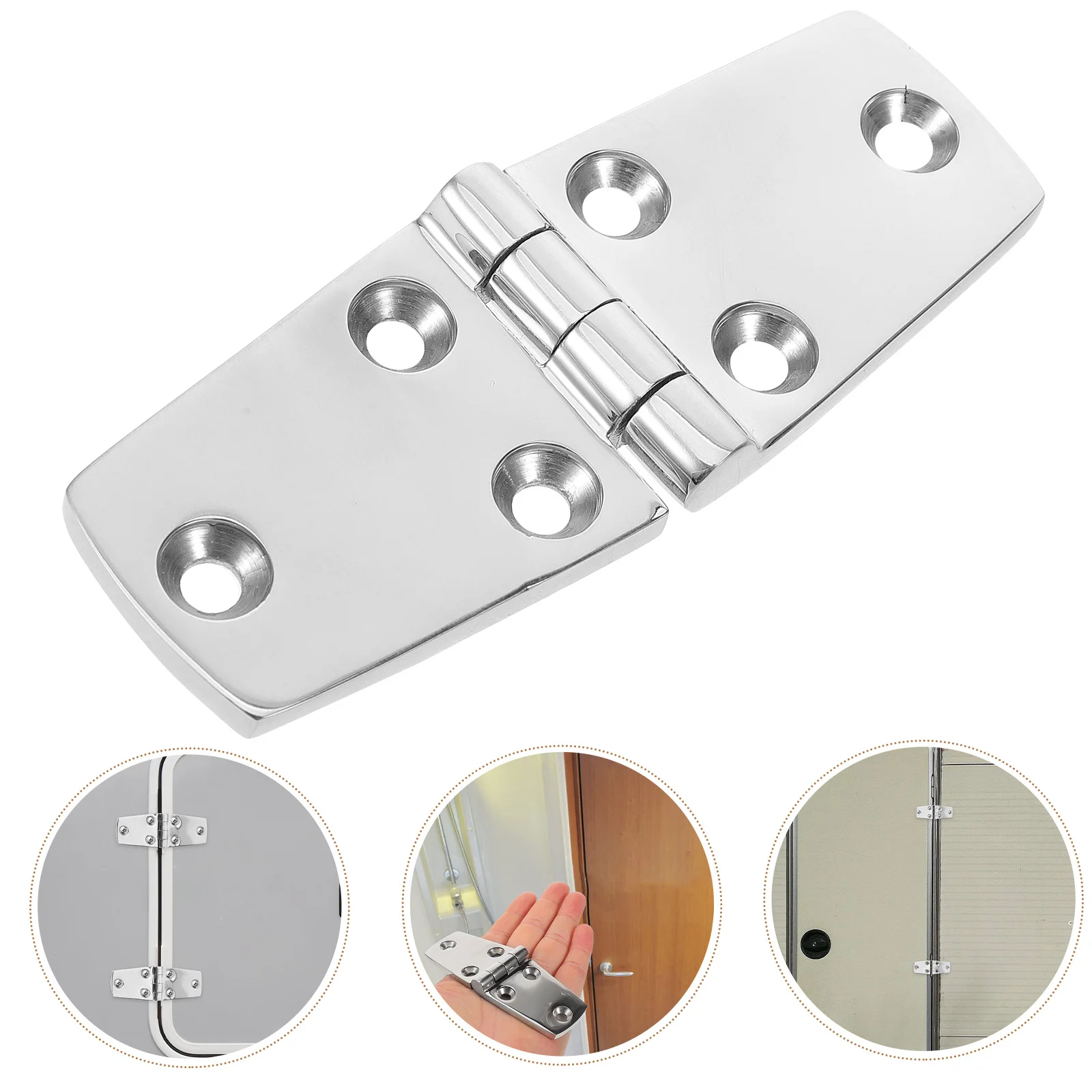 

Морская петля из нержавеющей стали, крышка кабины, дверная фурнитура, дверная фурнитура для яхты, лодки, сверхмощные петли, аксессуары для автодома, дверная петля для кемпера