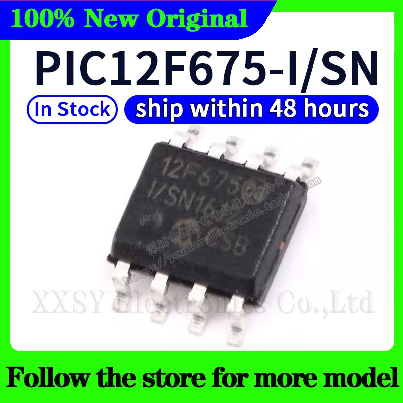 1-100Pcs/lot PIC12F675-I/SN  High quality New