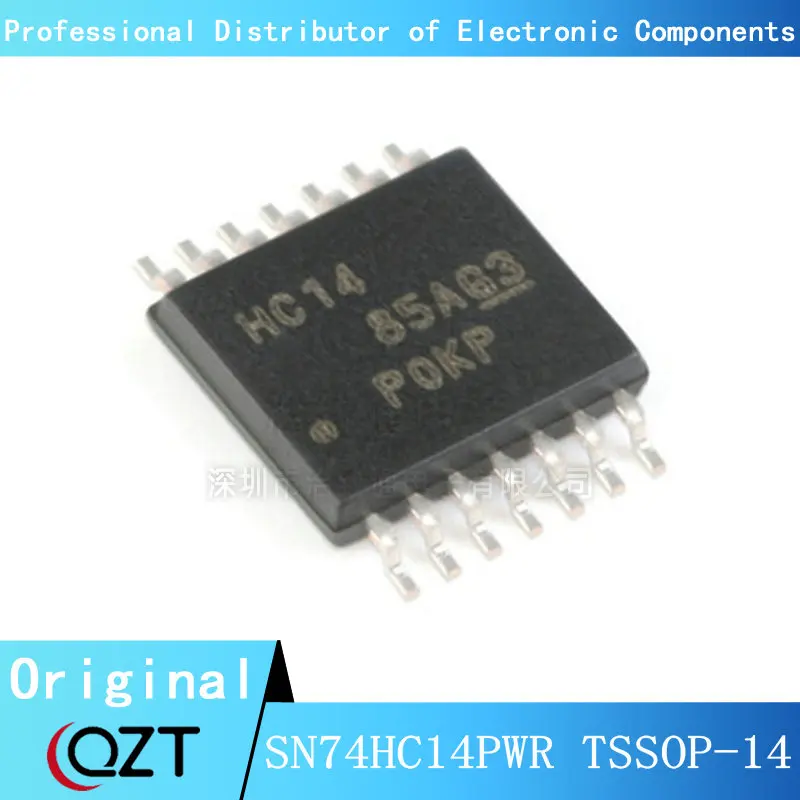 10 pçs/lote SN74HC14PWR TSSOP 74HC14 74HC14PW HC14 TSSOP-14 chip Novo local