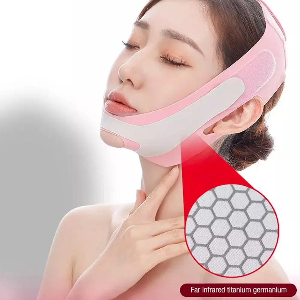 Double Chin Face Support Tools V Line Face Shaper Anti Wrinkle Strap Cheek Lift Up Band Facial Massager Face Lift Bandage