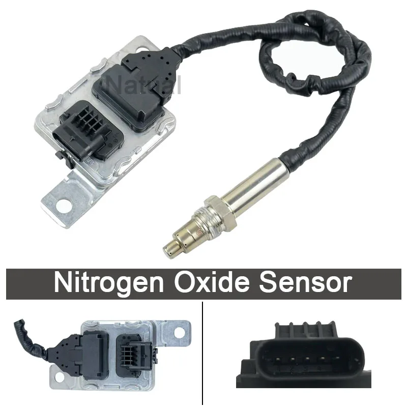 Original Nox Sensor Nitrogen Oxide Sensor For VW Audi A4 8W A5 F5 2.0TDI Diesel 80A907807B 80A 907 807 B