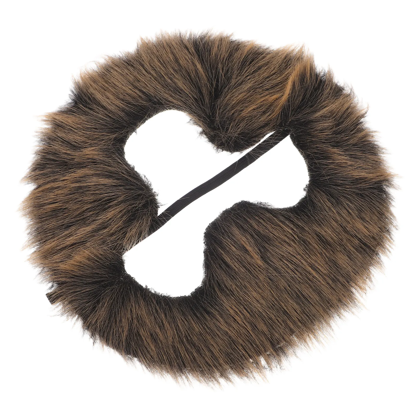 Costume Beard for Men and Mustache Cosplay Beards Adults Artificial Monkey Facial Hair Brown